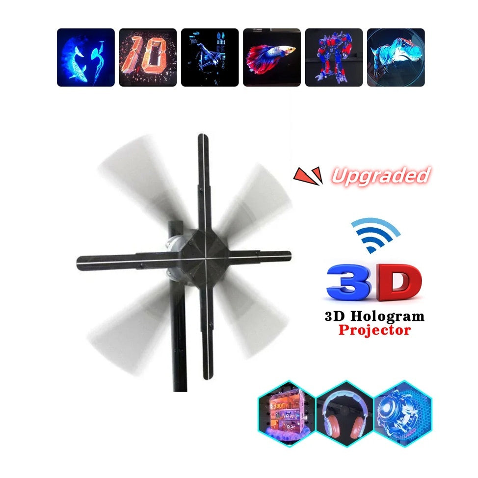 monnbello Hologram Fan