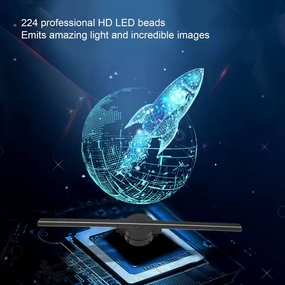 monnbello Hologram Fan