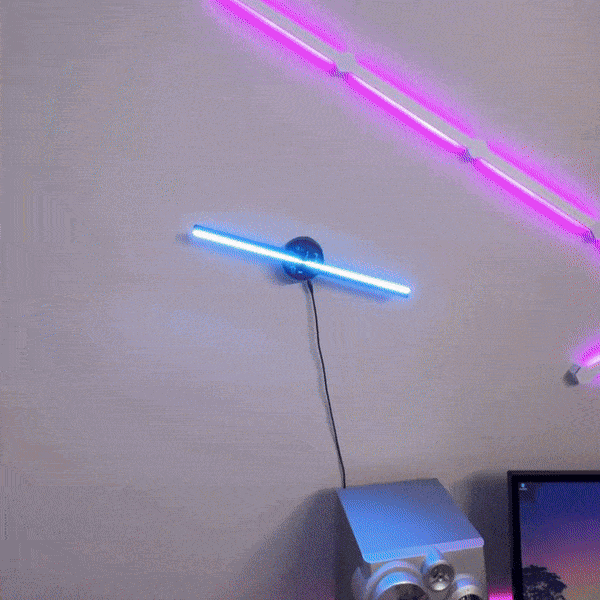 monnbello Hologram Fan